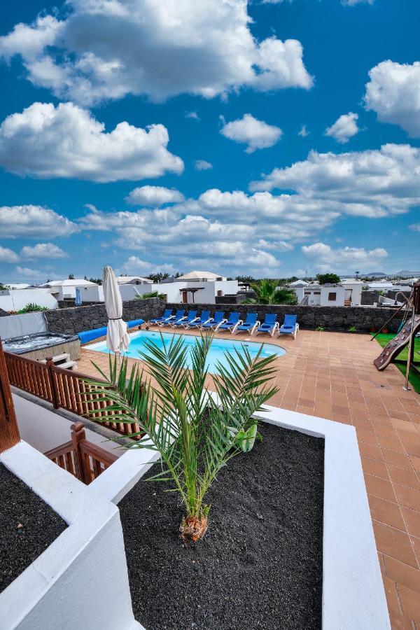 Villa Flavia-Private Pool, Jacuzzi, Sea Views Playa Blanca  Exteriör bild