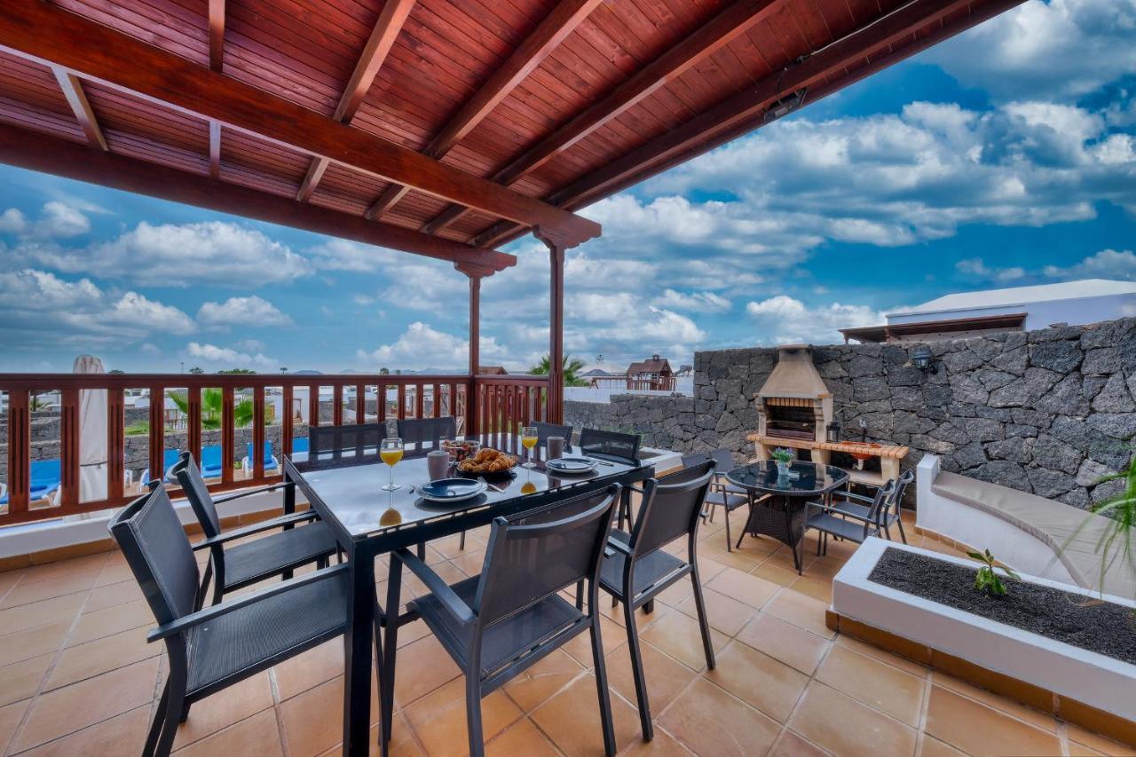 Villa Flavia-Private Pool, Jacuzzi, Sea Views Playa Blanca  Exteriör bild